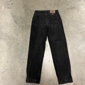 Vintage 90s faded black USA made wrangler jeans‎